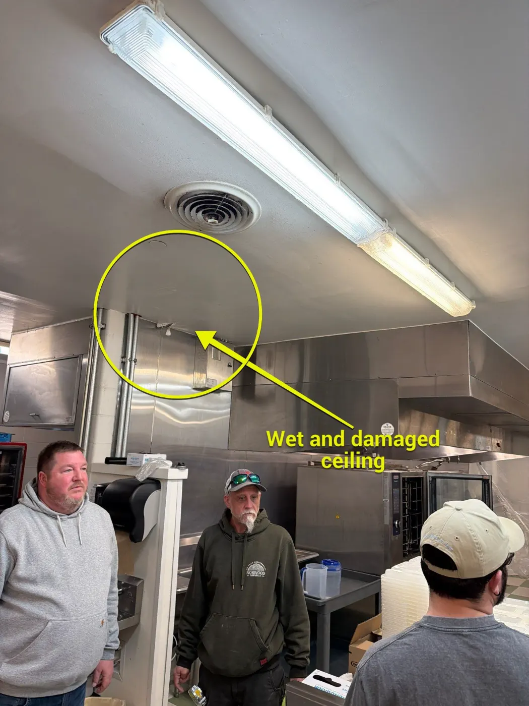 After-hours dry-out at Maple Glen commercial property