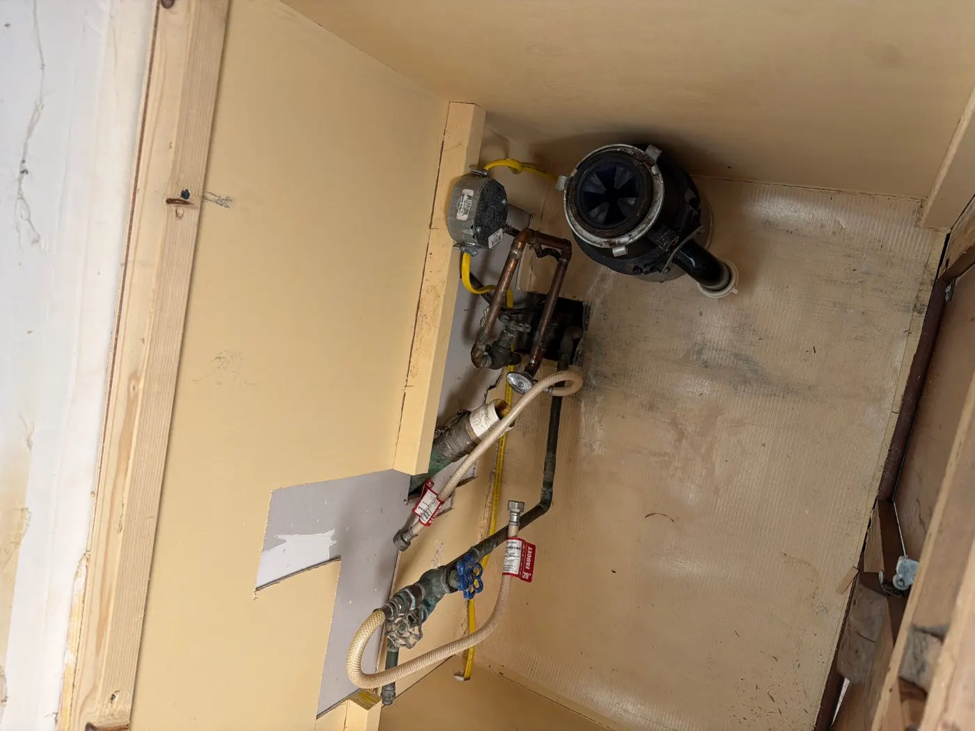 Certified restoration crew at work on Maple Glen residence